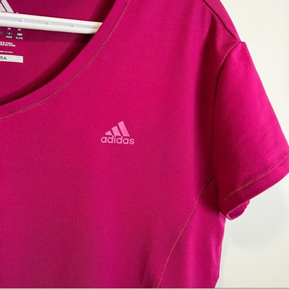 ADIDAS | Women’s Fuchsia Tee - Picture 5 of 5